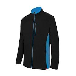 Veste polaire bicolore VELILLA noir|bleu T.L Velilla - L polyester 8434455375772_0