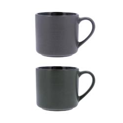 Bidasoa Dark Moon Mug Céramique Assorti 54Cl - gris Grès 5426085_0