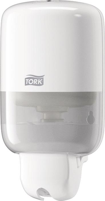 Distributeur de savon Tork 561000 H211xl112xP114env. Mm 475 ml blanc TORK_0