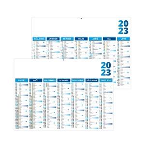 Calendrier bancaire publicitaire - ECODURABLE