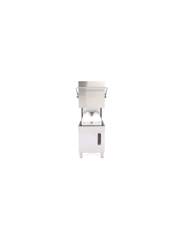 Lave-vaisselle à capot panier 50x50 ADLER ECOLINE ECO1000 - 230V / 4.8Kw - FABRIQUE EN ITALIE - Cuve emboutie en acier inoxydable AISI304 avec finition scotch brite_0