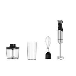 Tarrington House Set mixeur plongeant BS1023S, 4 pièces, acier inoxydable / plastique (ABS), 730 -14000 tr/min, 1000 W, argent / noir - multicolore m_0