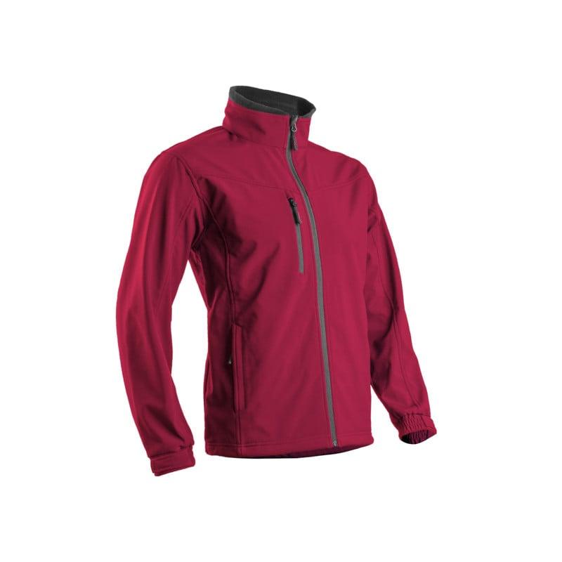 Veste Softshell - YANG II - 94% PES/6% EA + TPU membrane + Polaire - 310g/m2 - Rouge - COVERGUARD | 5YANS30_0