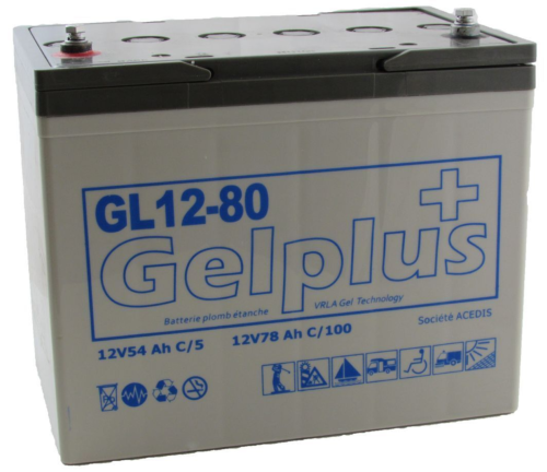 Batterie ACEDIS GL12-80 12V 86Ah_0
