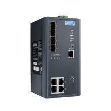 Switch ethernet 4xLan PoE, 2 SFP et 2 VDSL2 managé  - EKI-7708G-2FVP-AE_0