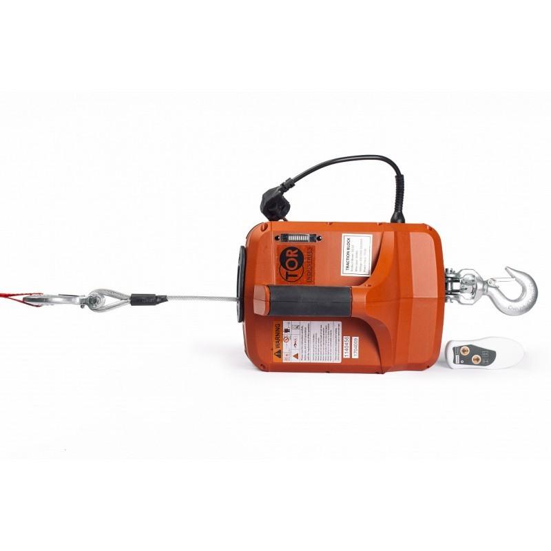 Treuil électrique portable avec télécommande TOR SQ-04-250kg/8m_0