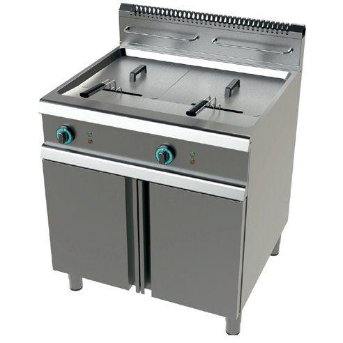 Friteuse à gaz 2 cuves 2 x 21 litres CLIMAHOSTELERIA FG9C221_0