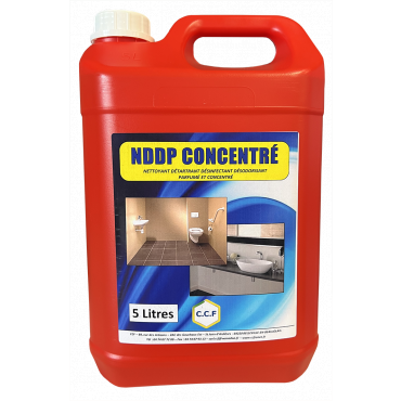 Produit détartrant NDDP CONCENTRE Nettoyant désinfectant désodorisant parfumé - Bactéricide, Levuricide et Virucide_0