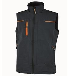 U-Power - Gilet de travail en tissu bleu foncé SATURN Bleu Foncé Taille XL - XL bleu 8033546422144_0