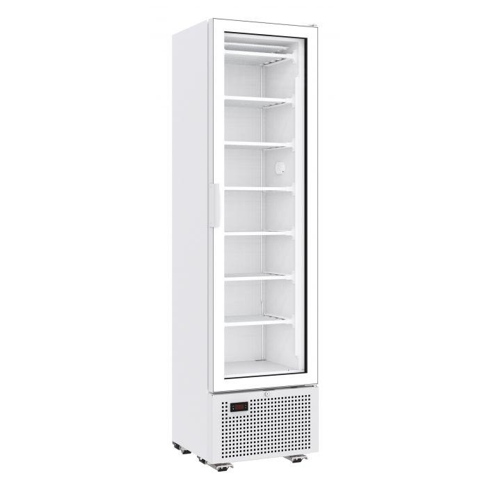 Armoire congélateur professionnel une porte vitrée blanc 221 litres - 7464.0050_0