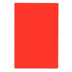 TABLECRAFT - CB1218RA/3 - Lot de 3 unités - Planche à découper de 1,3 cm d'épaisseur - 45,7 x 30,5 x 1,3 cm - Rouge - rouge plastique CB1218RA/3_0