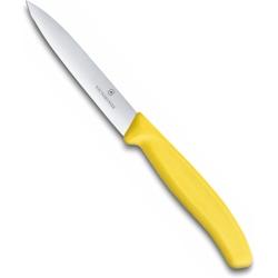 Victorinox Couteau à légumes Swiss Classic - lisse - 10 cm - jaune - Finedine - jaune 7611160032393_0