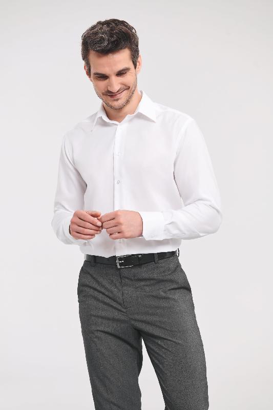 Chemise homme manches longues Non Iron - moderne -  Réf: RU958M_0