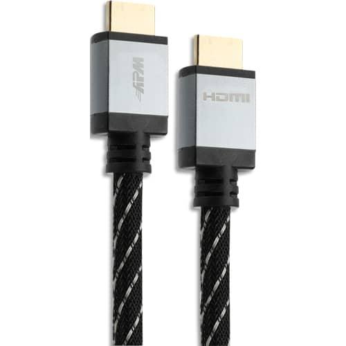 Apm câble hdmi 2.1, premium, 8k, hec, mâle / mâle, nylon, 3m_0