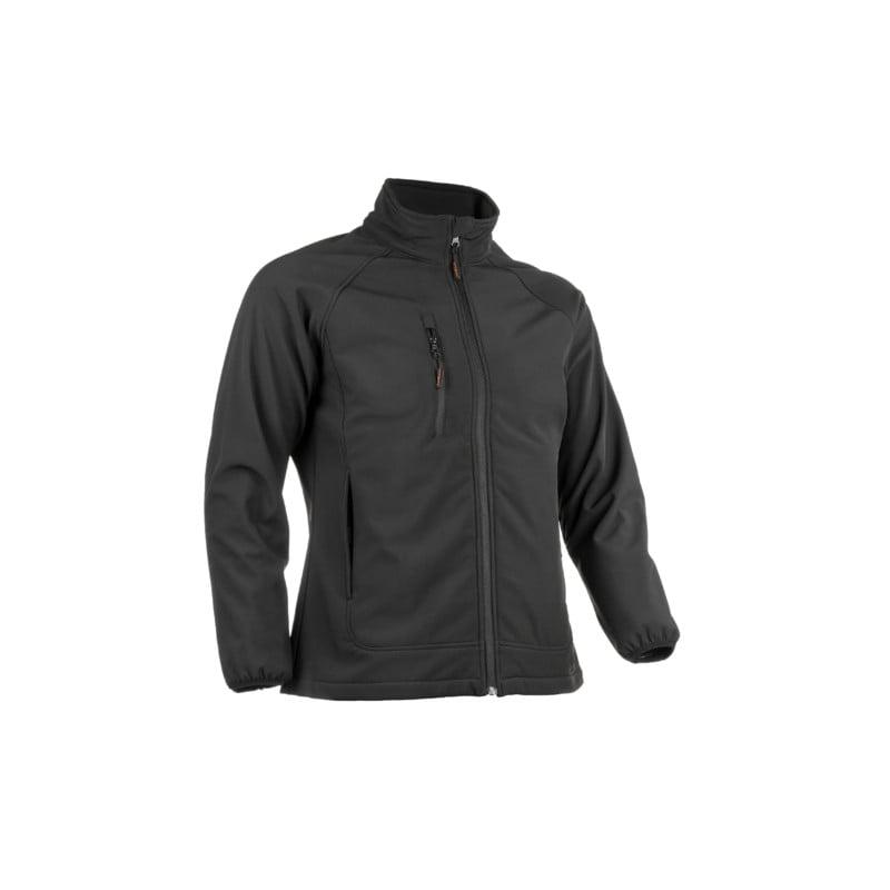 Veste Softshell - SHIKIMI - 94% PES/6% EA + TPU membrane + Polaire - 290g/m2 - Noir - COVERGUARD | 5SHI010_0