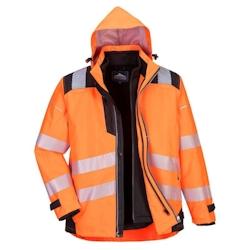 Portwest - Blouson de travail 3 en 1 HV PW3 Orange / Noir Taille XL - XL orange 5036108346943_0