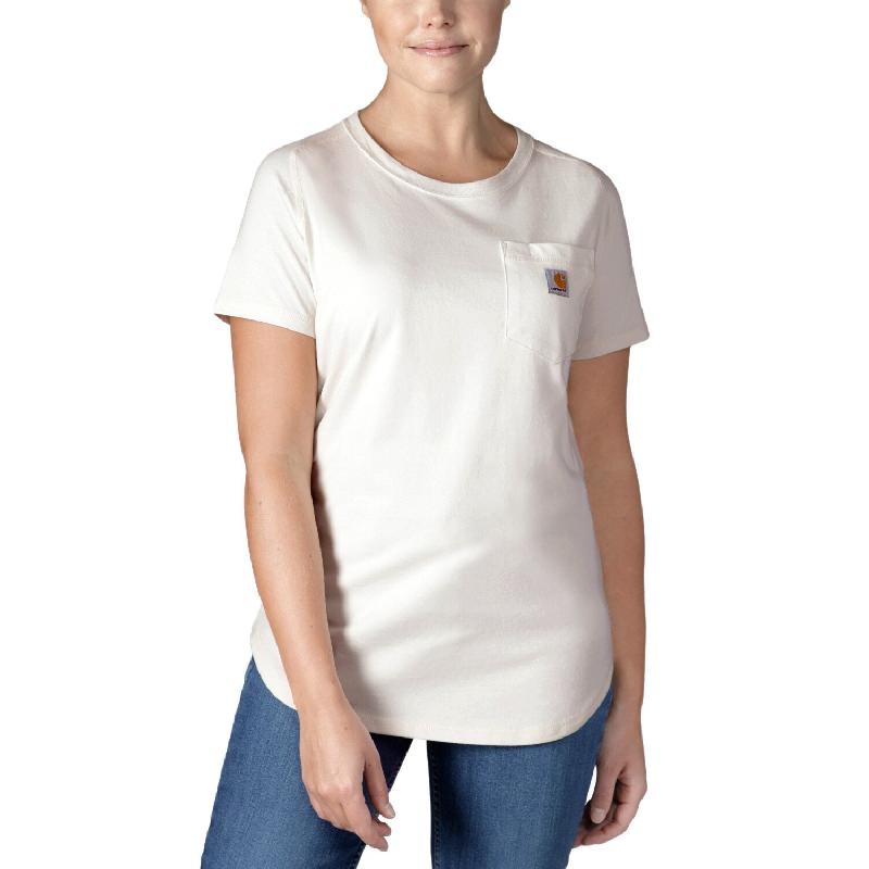 T-shirt Force Flex Manches courtes Blanc Femme - Tailles : XL_0