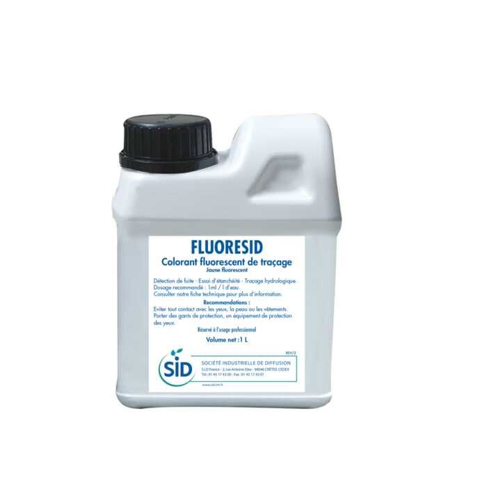 FLUORESID - Traceur liquide pour la détection de fuites d'eau et essai d'étanchéité_0