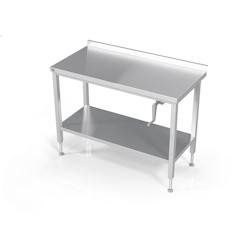 L2G Table inox adossée 90 x 200 x 60 cm L2G - inox DP0A-QLV-206_0