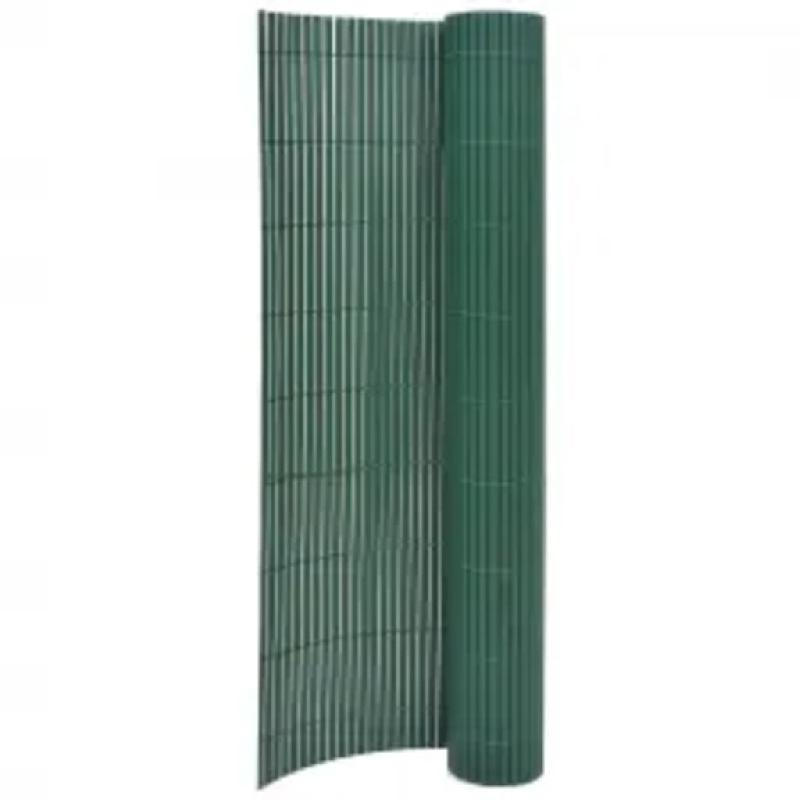Vidaxl clôture de jardin double face 110x500 cm vert 317162_0