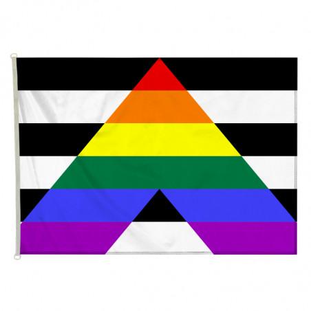 Drapeau LGBT Alliance gay-hétéro_0