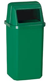 Corbeille murale Proximi Green 23 L - Polypropylène recyclé et recyclable_0