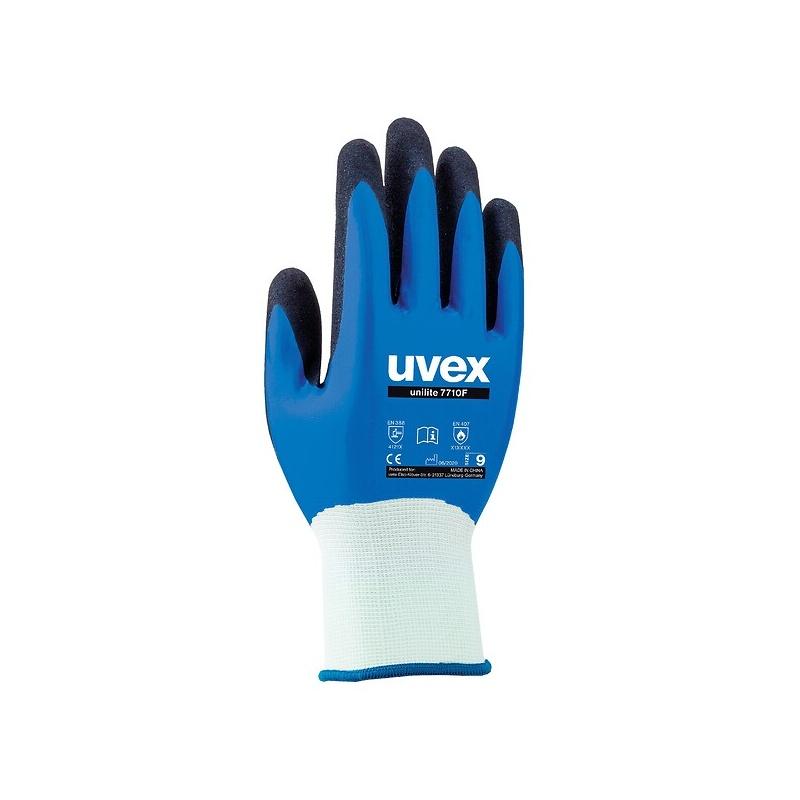 Gants de protection UVEX unilite 7710f taille 11  sachet de 10 paires_0