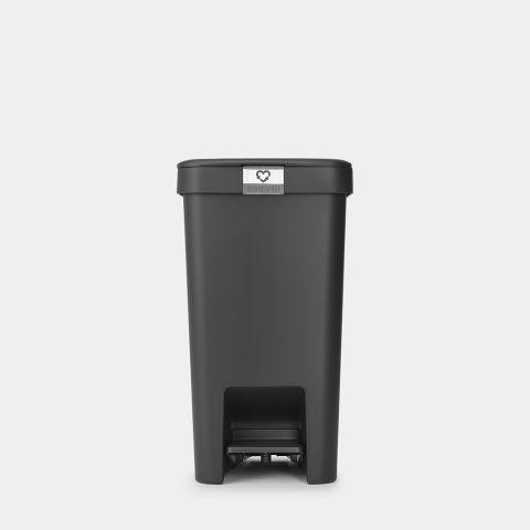 Poubelle à pédale StepUp 16 litres Dark Grey - Tri organisé et hygiénique - Brabantia_0