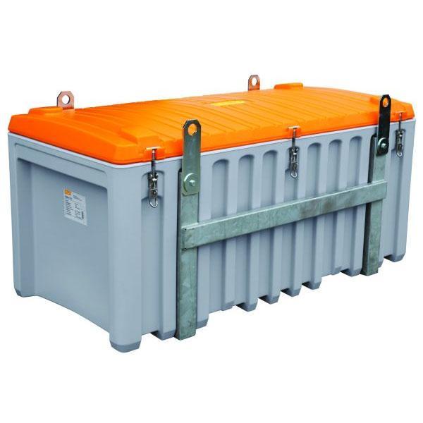 Box de chantier en polyéthylène CEMBOX 750 litres grutable - Pour vrac - CEMO - 10337F_0