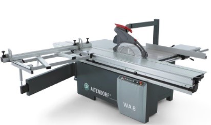 Scie à format avec panneau de commande numérique - 5,5 KW, avec 3 vitesses de rotation,3/4/5000 tr/min - WA 8 TE NEUVE Altendorf_0