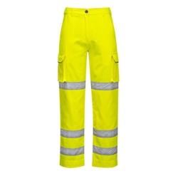 Portwest - Pantalon de travail élastiqué et confortable pour femmes haute visibilité Jaune Taille S - S jaune 5036108280940_0