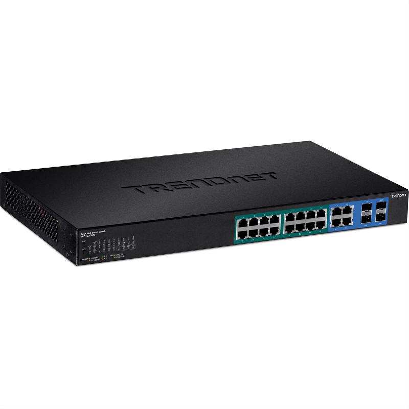 TRENDnet TPE-1620WSF Switch PoE+ 370W Web smart Gigabit à 20 ports_0