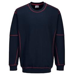 Portwest - Sweat-shirt bicolore ESSENTIEL Bleu / Rouge Taille M - M 5036108359370_0
