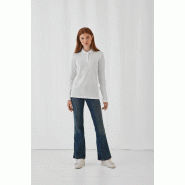 Polo femme ID.001 manches longues -  Réf: CGPWI13