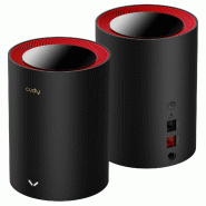 CUDY M3000 AX3000 WiFi 6 Mesh  2.5G, Pack de 2