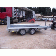 Remorque - Porte Engin 2600 kg - Hulco Terrax