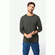 Pull écoresponsable à col rond en lyocell homme -  Réf: NS905