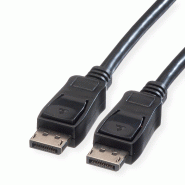 VALUE Câble DisplayPort, DP M - DP M, noir, 5 m