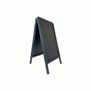 Chevalet stop trottoir avec 2 ardoises amovibles - 117 x 60 cm - Référence : PFN50AN