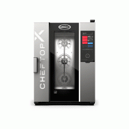 Four mixte UNOX CHEFTOP-X™ Digital.ID™ électrique 10 niveaux GN1/1 avec système intelligent