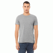 T-shirt homme col rond Heather - Réf: BE3001CVC - Bella + Canvas