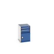 Armoire à tiroir et à porte cubio avec 2 tiroirs / armoire standard SL-568-3.1 - 40018031.11V