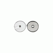 Disque macédoine pour coupe légumes ROBOT COUPE 27514W - Modèle pour macédoine, épaisseur de 10x10x10 mm - Affûtage haute précision pour une parfaite qualité de coupe