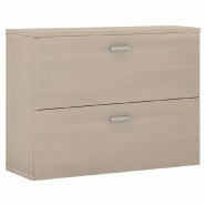 Armoire 2 tiroirs pour dossiers suspendus - haut. 81 cm (2 largeurs au choix) So Madrid