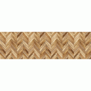 Rouleau adhésif sol anti-dérapant chevrons bois mixte H60 x L200 cm