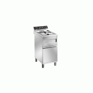 Friteuse électrique 9 Litres SOFRACA sur placard - Acier inoxydable AISI 304 18/10 - Thermostat de régulation - Sécurité et contrôle thermostatique