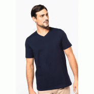 T-shirt Supima col V manches courtes homme -  Réf: PK304