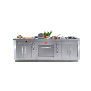 Fourneau professionnel sur mesure pour cuisine haut de gamme - Extend Concept - CIDS