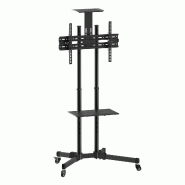 VALUE Support LCD/TV sur roues, jusqu'à 50kg (37&quot; - 70&quot;), noir