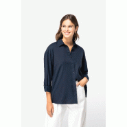 Chemise écoresponsable en lyocell femme  -  Réf: NS515